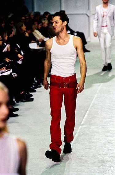 Helmut Lang Helmut Lang SS1997 Runway Red Fermente