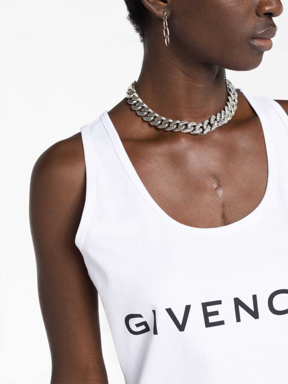 Givenchy LOGO COTTON TANK TOP - image 2