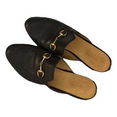 Gucci Princetown leather flats