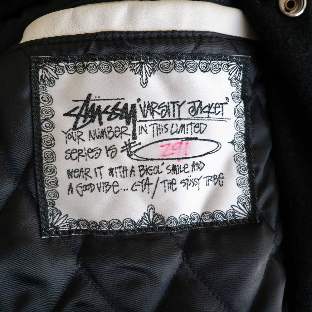 Stussy 2003 International Tribe Varsity Jacket - image 5