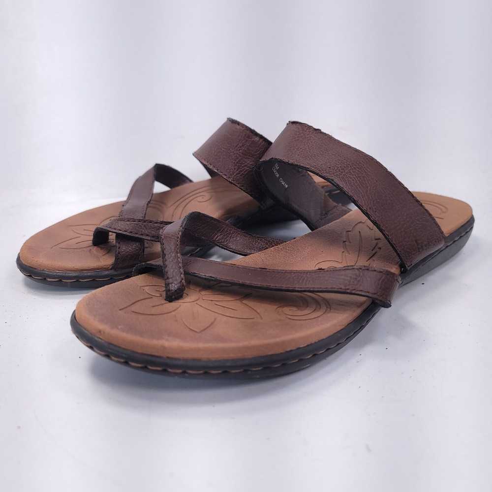 Born Born boc Leather Thong Sandal Womens Size 8 … - image 1