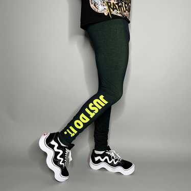 Nike × Nike ACG × Vintage Nike Running Pants Gree… - image 1