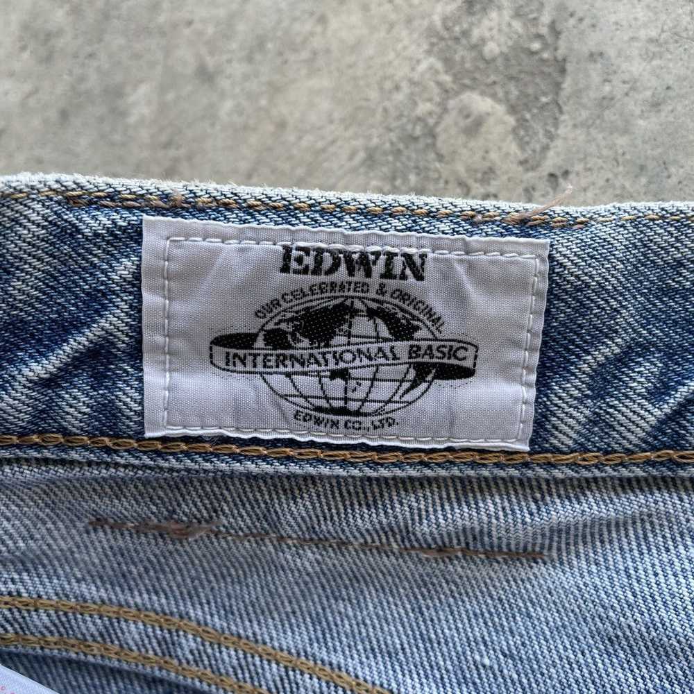 Edwin × Jean × Vintage Vintage Edwin Faded Denim … - image 7