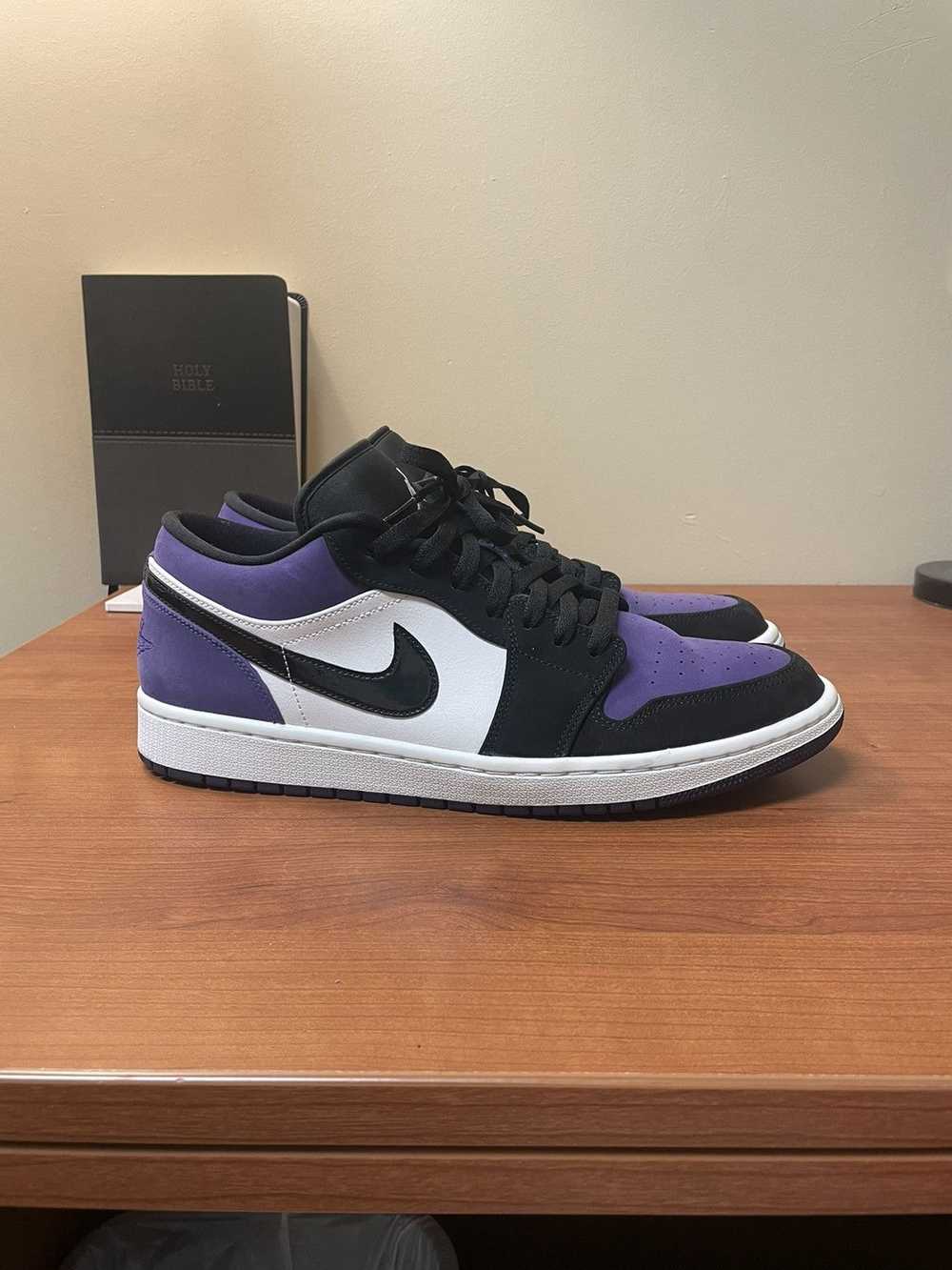 Jordan Brand Jordan 1 low ‘Court Purple’ - image 3