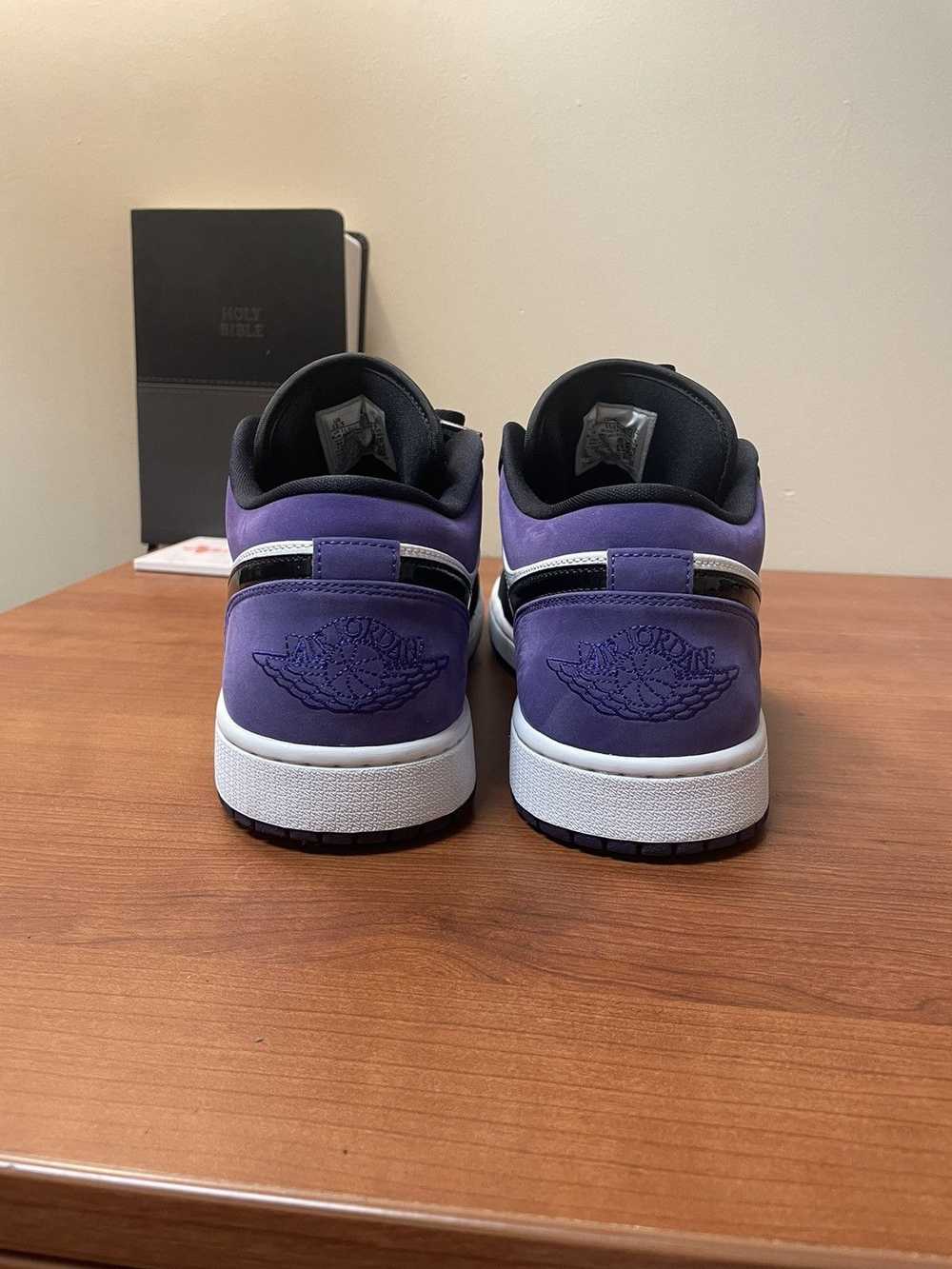 Jordan Brand Jordan 1 low ‘Court Purple’ - image 4