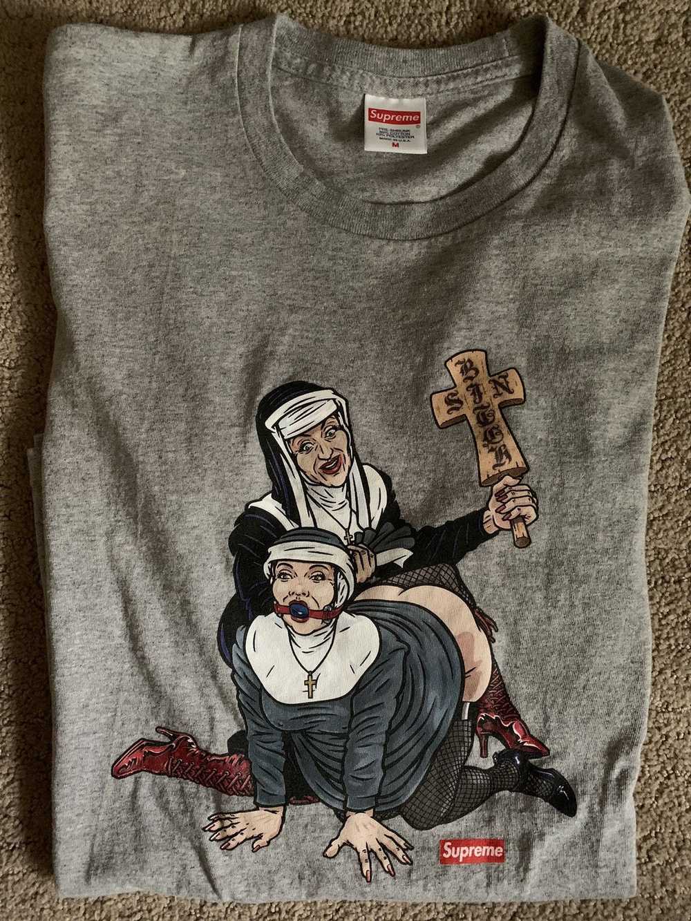 Streetwear × Supreme × Vintage Supreme Nuns tee - image 1