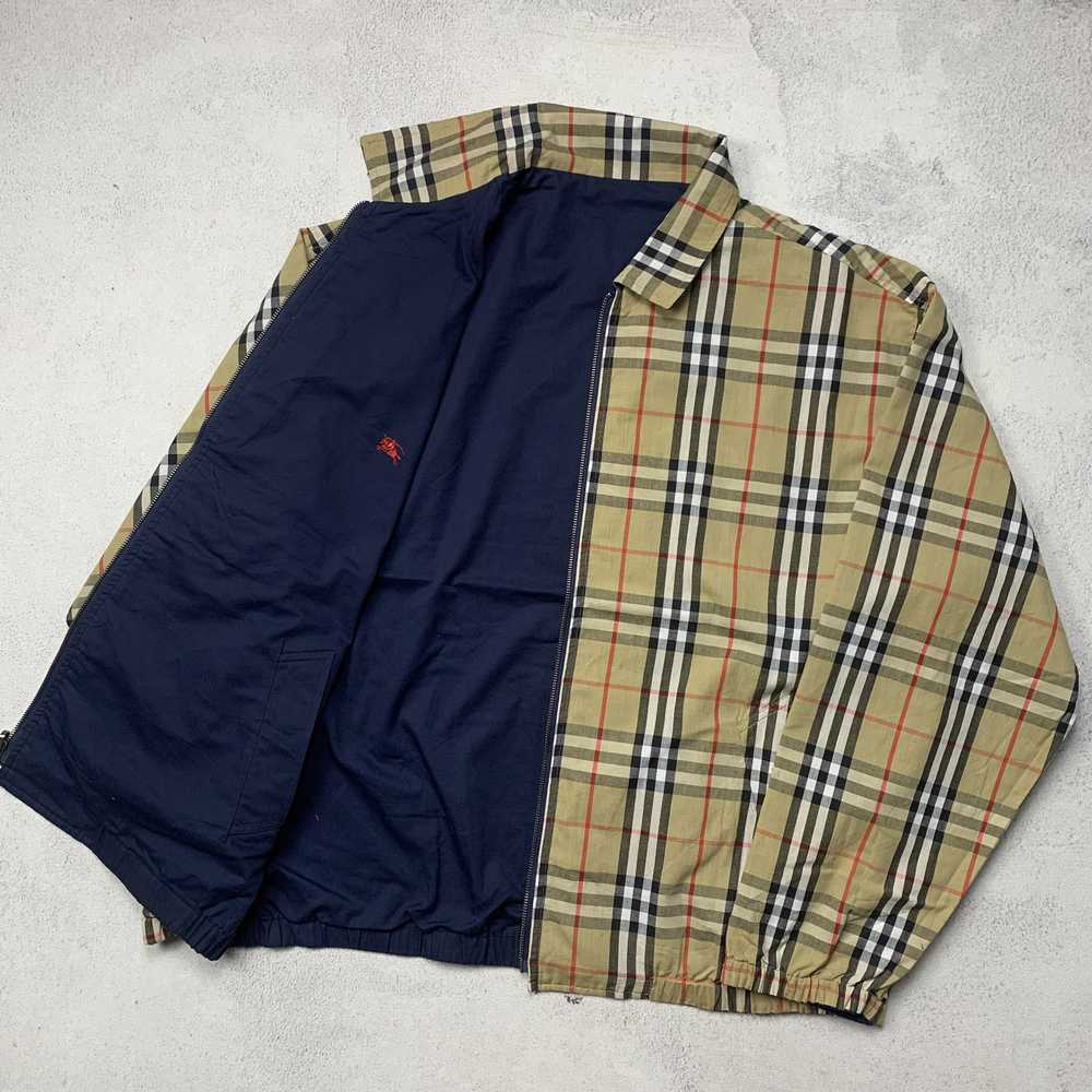 Burberry × Vintage Vintage Burberry Reversible Ja… - image 2