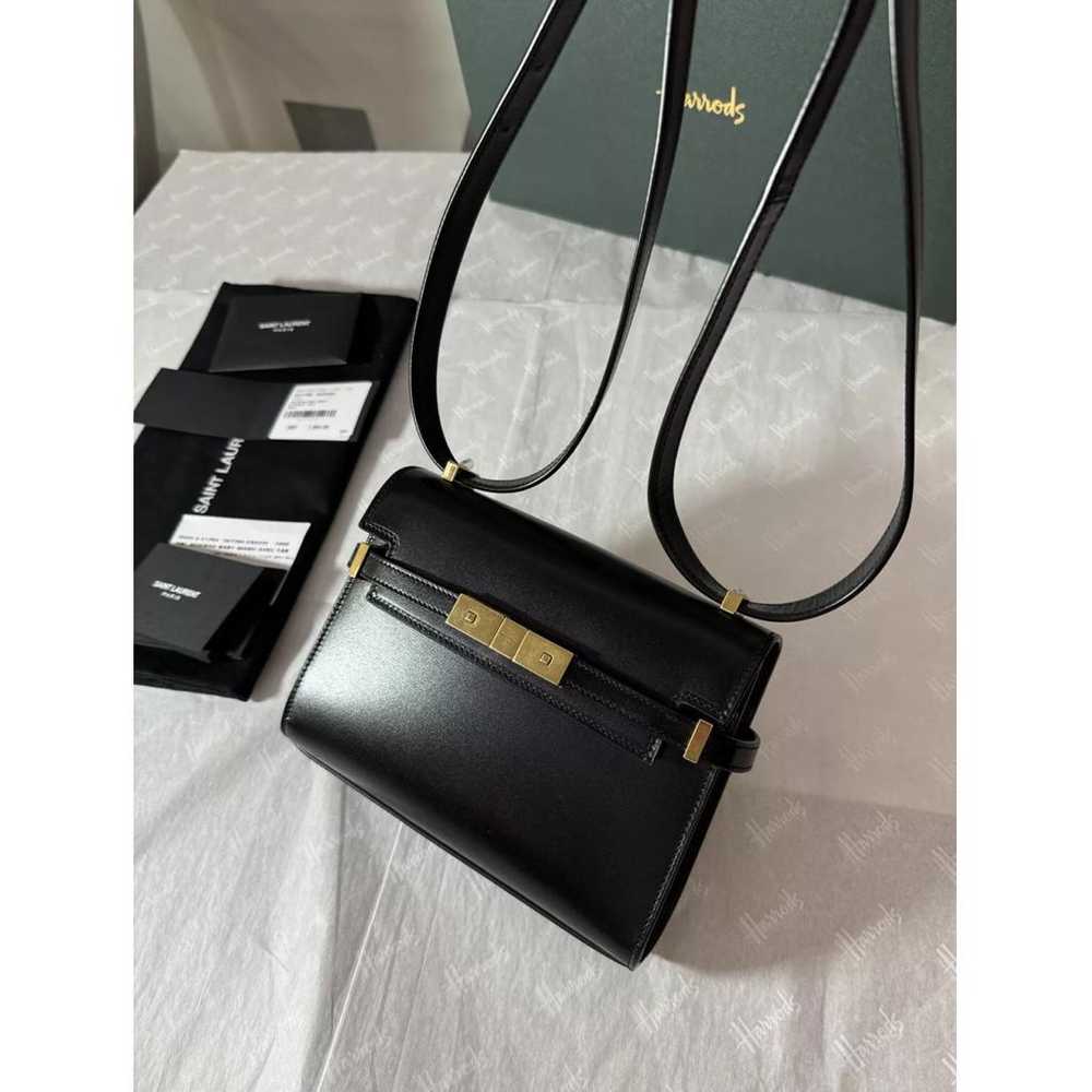 Saint Laurent Manhattan leather crossbody bag - image 2