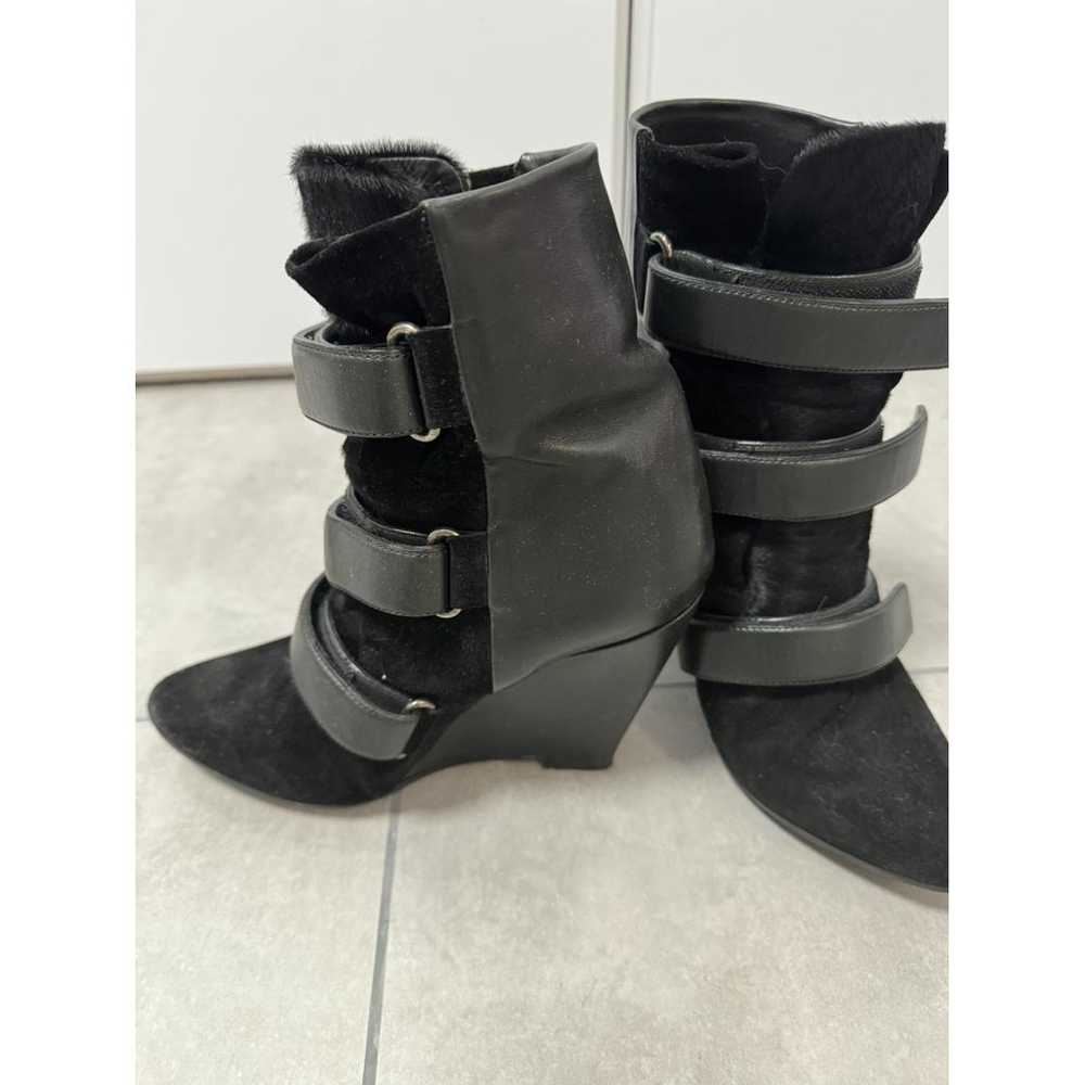 Isabel Marant Pony-style calfskin boots - image 3