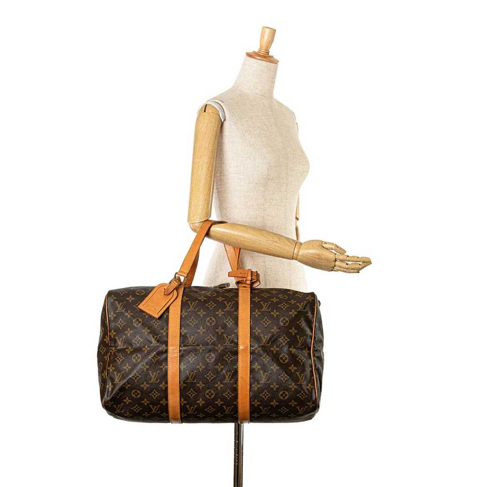 Louis Vuitton Leather travel bag - image 9