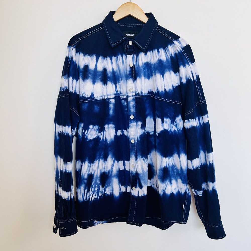 Palace Palace Tie Dye Denim Overshirt - image 2