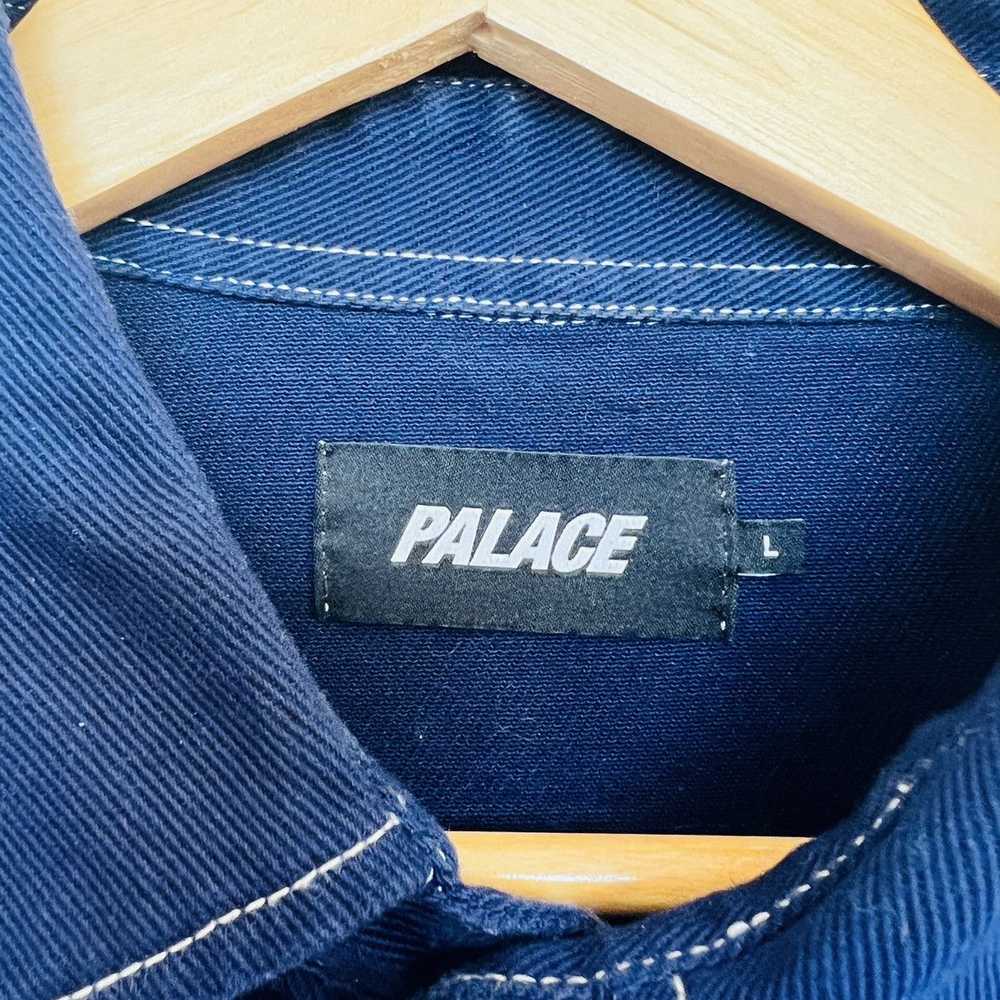 Palace Palace Tie Dye Denim Overshirt - image 4