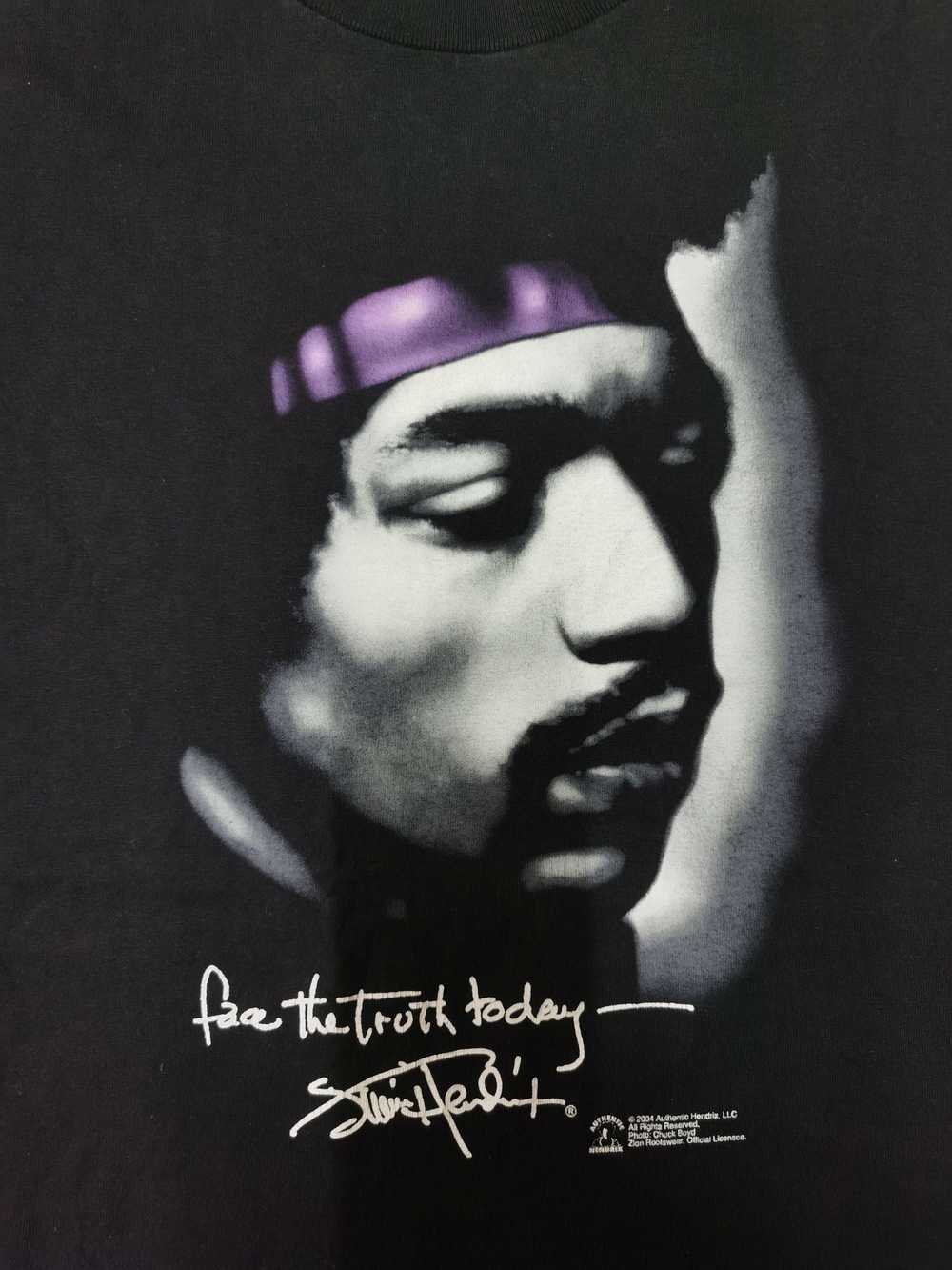 Band Tees × Jimi Hendrix × Zion Rootswear 2004 Ji… - image 2