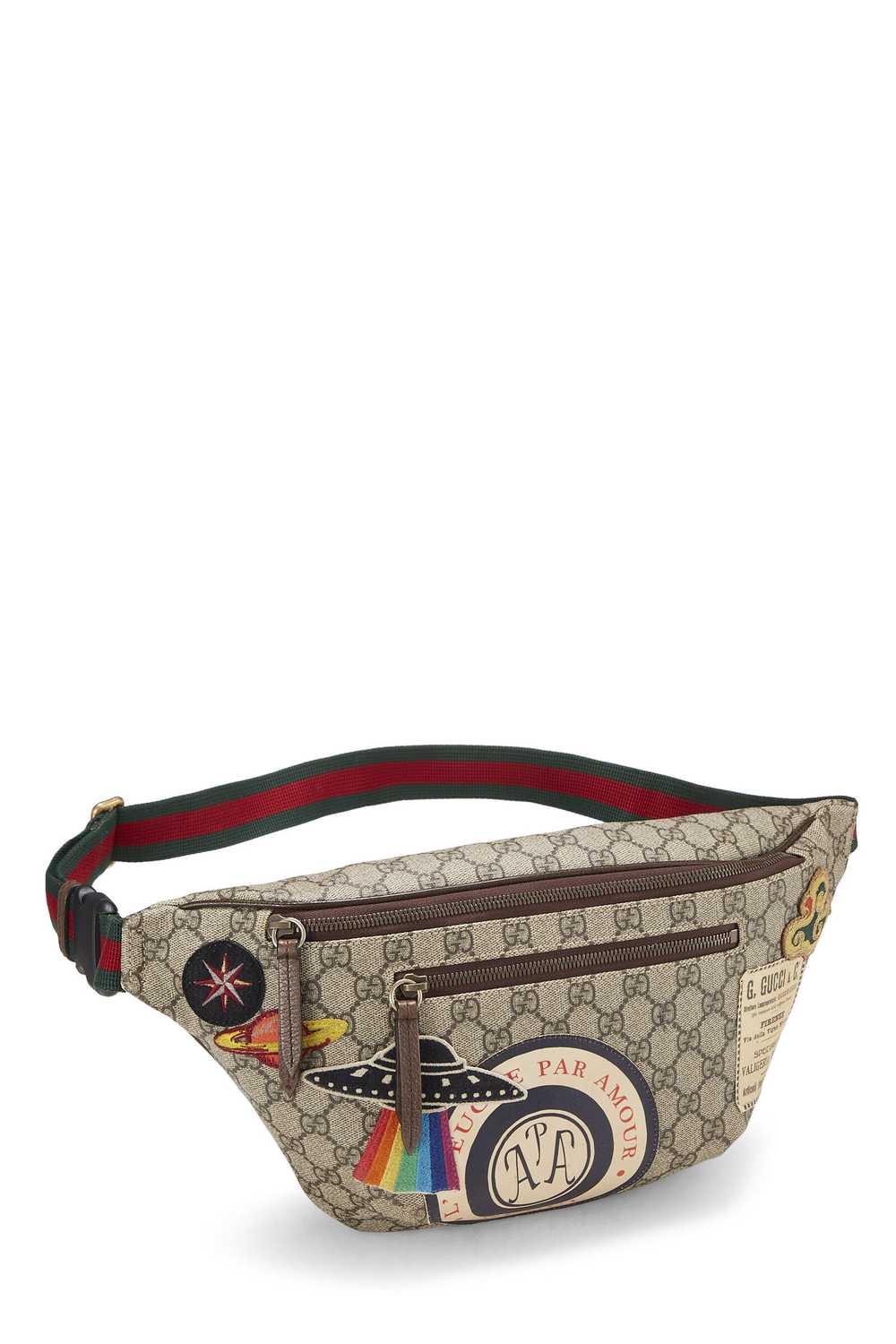 Original GG Supreme Canvas Courrier Belt Bag Send… - image 2