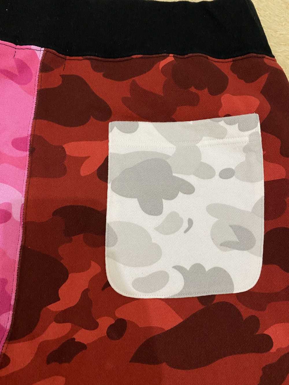 Bape Crazy Camo Shark Sweat Pants - image 7