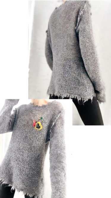 Italian artisan mohair jumper