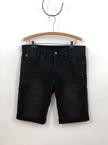 G Star Raw Men's Cotton D-Staq Denim Shorts Dark G