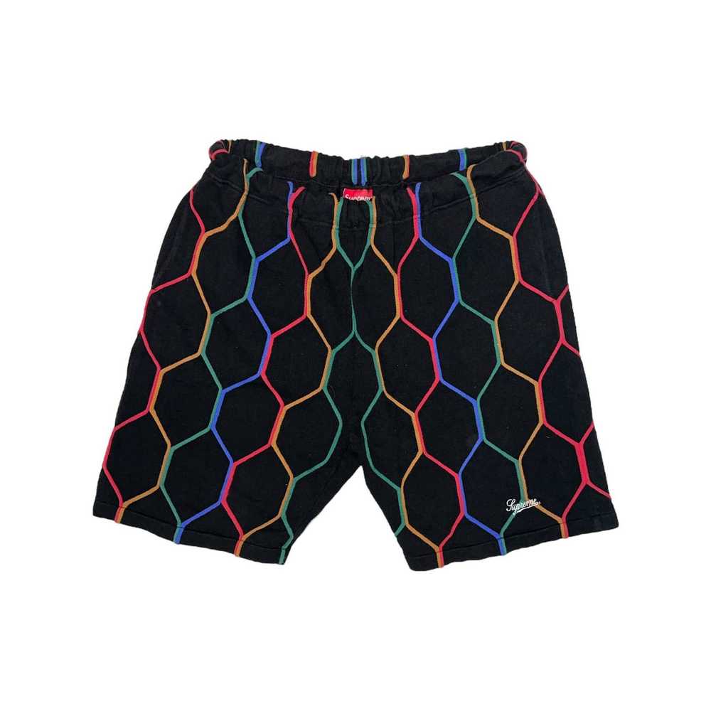 Supreme Supreme Hex Sweat Shorts - image 1