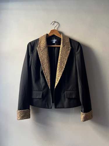 Random Vintage Sequined Wool Blazer (8) | Used,…