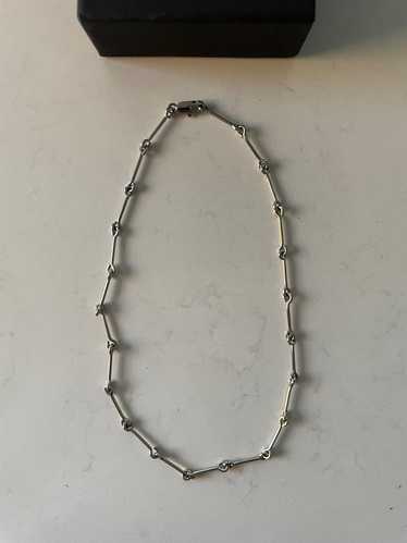 Laura Lombardi Silver Treccia Necklace | Used,…