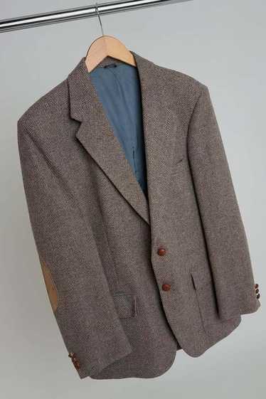 Vintage Pure Wool Elbow Patch Blazer - Hazelnut - image 1