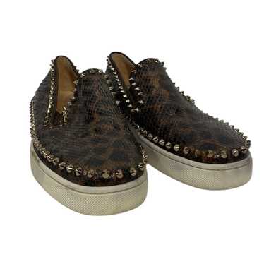 Christian Louboutin/Flat Shoes/EU 40/Animal Patte… - image 1