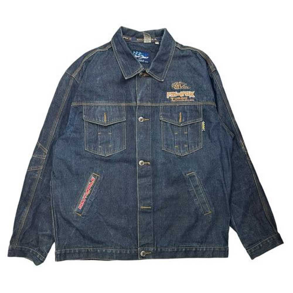 Southpole Vintage Southpole Racing Team Denim Jac… - image 1