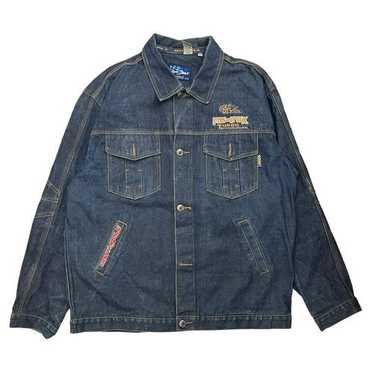 Southpole Vintage Southpole Racing Team Denim Jac… - image 1