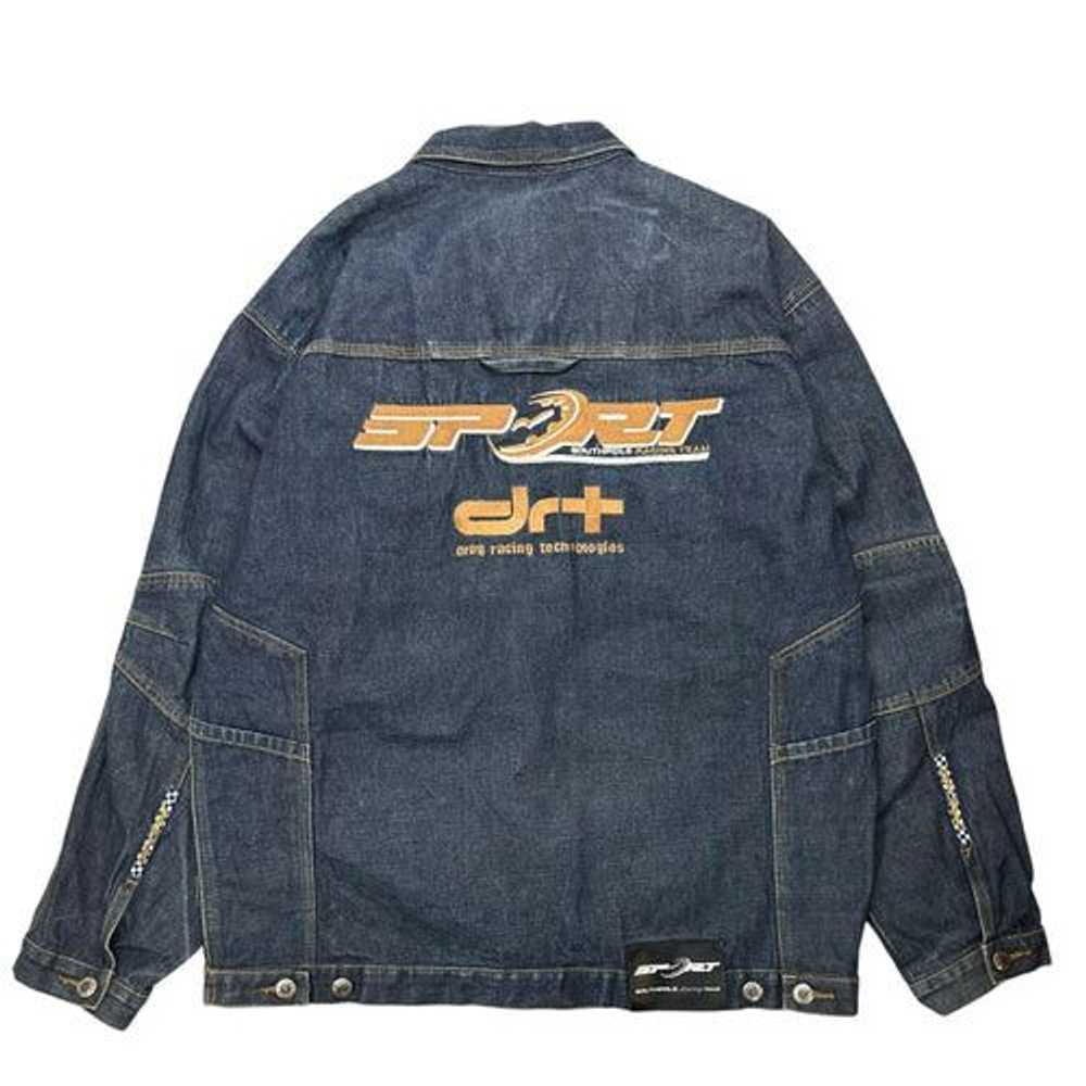 Southpole Vintage Southpole Racing Team Denim Jac… - image 2