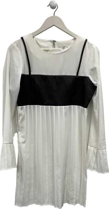 Jovonna London Black And White Blouse UK XS - image 1