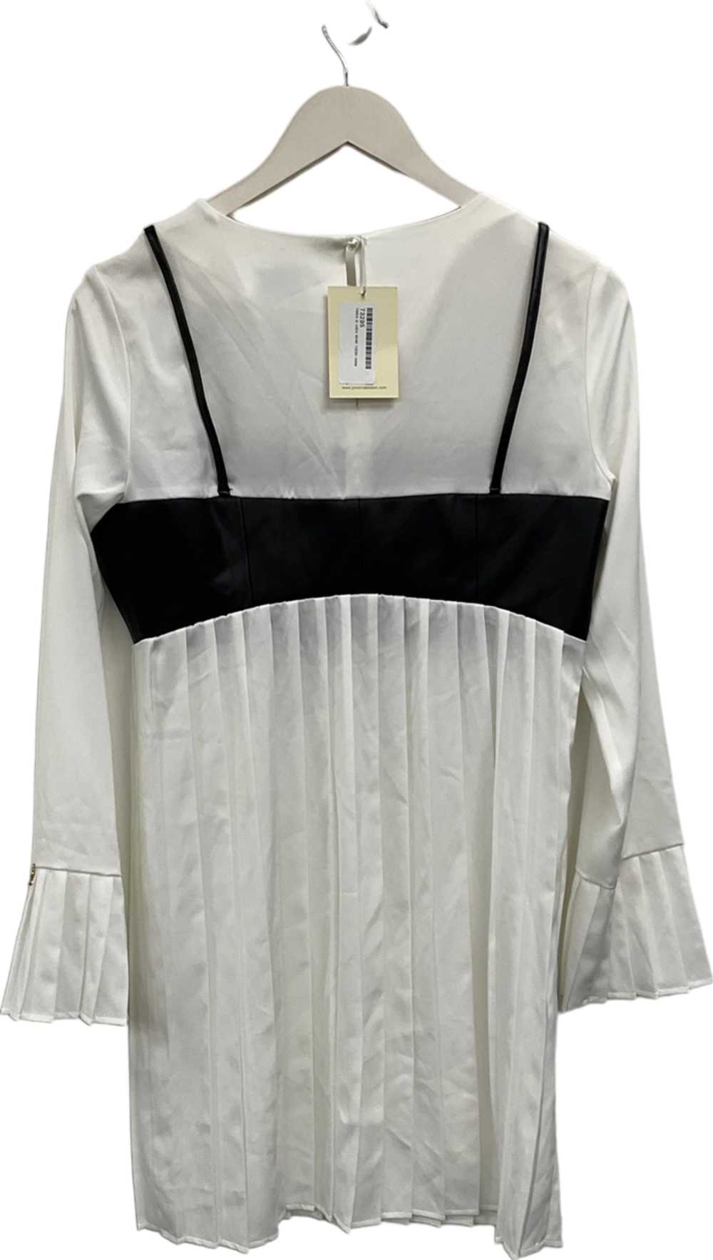 Jovonna London Black And White Blouse UK XS - image 2