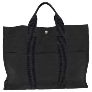 Hermès Herline cloth handbag - image 1