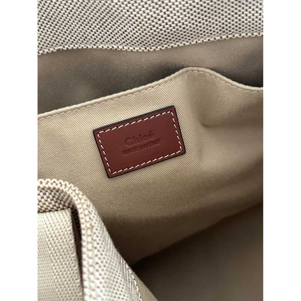 Chloé Woody cloth tote - image 5