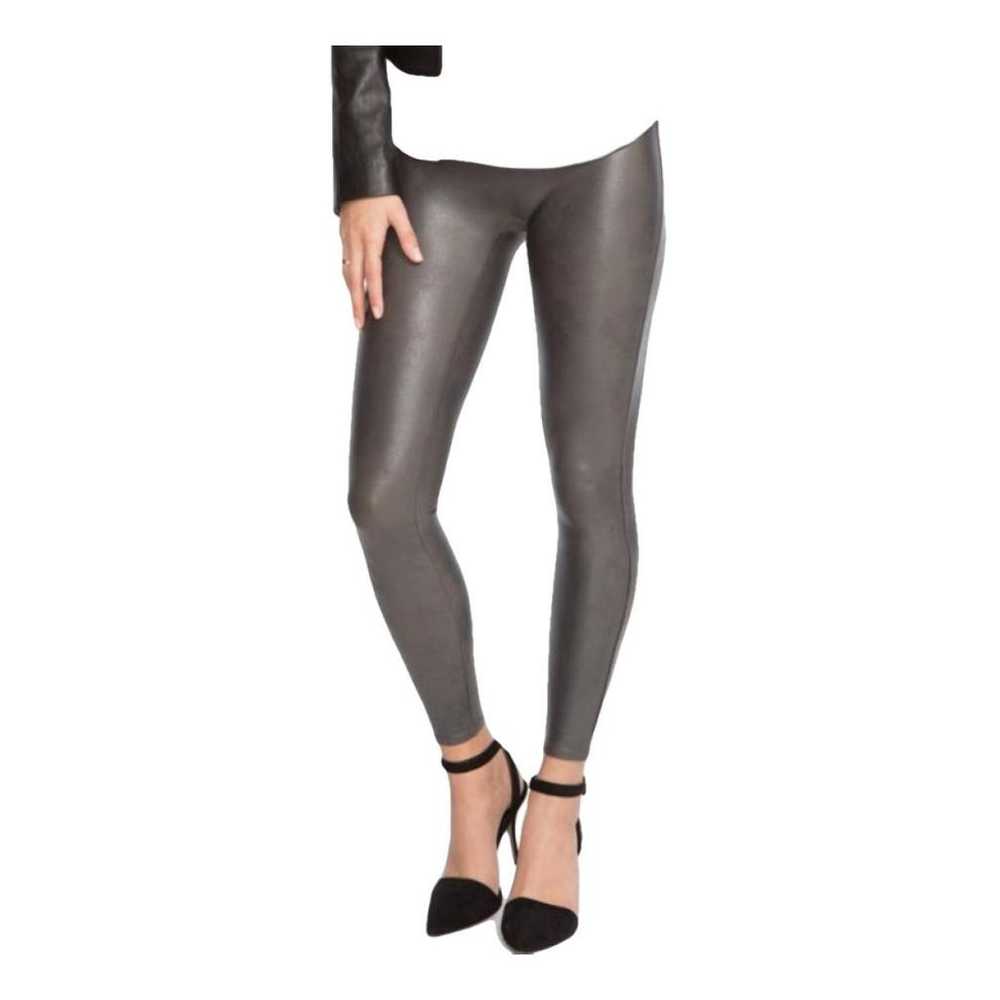 Spanx Vegan leather leggings - image 2