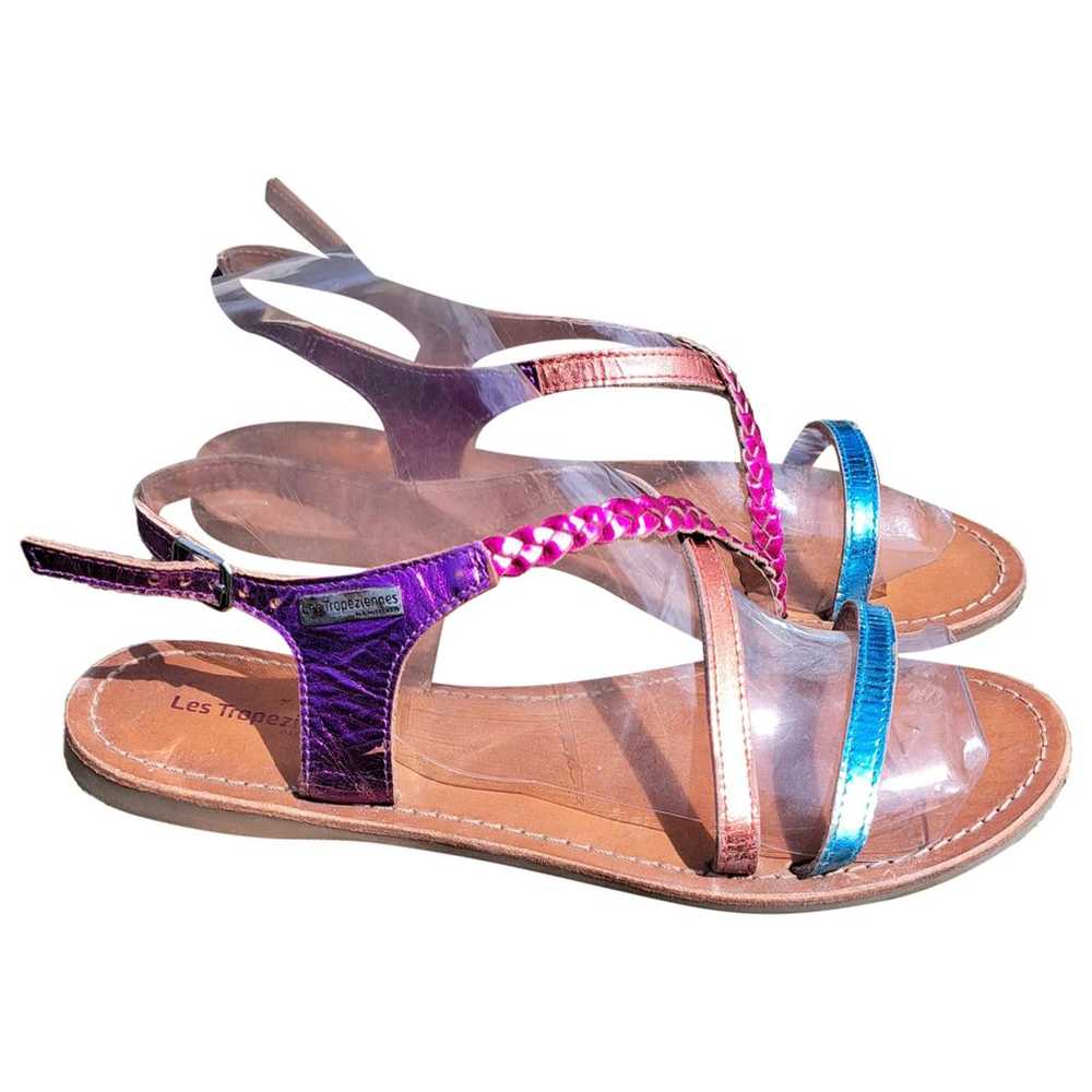 LES Tropeziennes Leather sandal - image 1