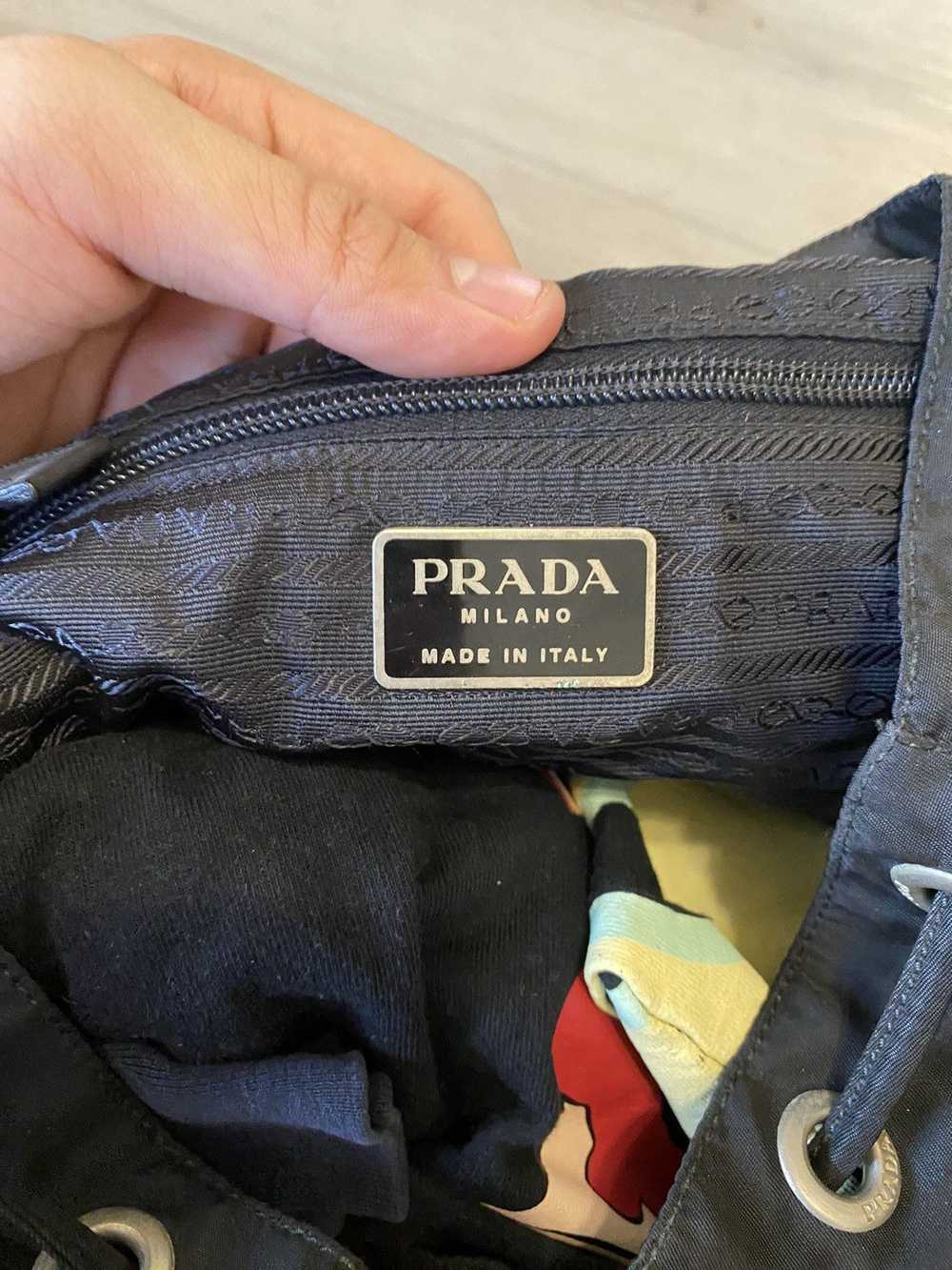 Prada Prada Triangle Backpack - image 6