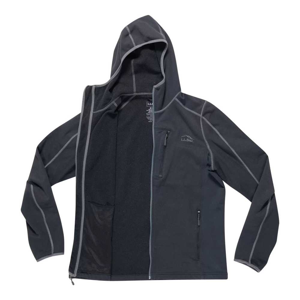 L.L.Bean Full Zip Fleece Hooded Jacket - Men's - image 2