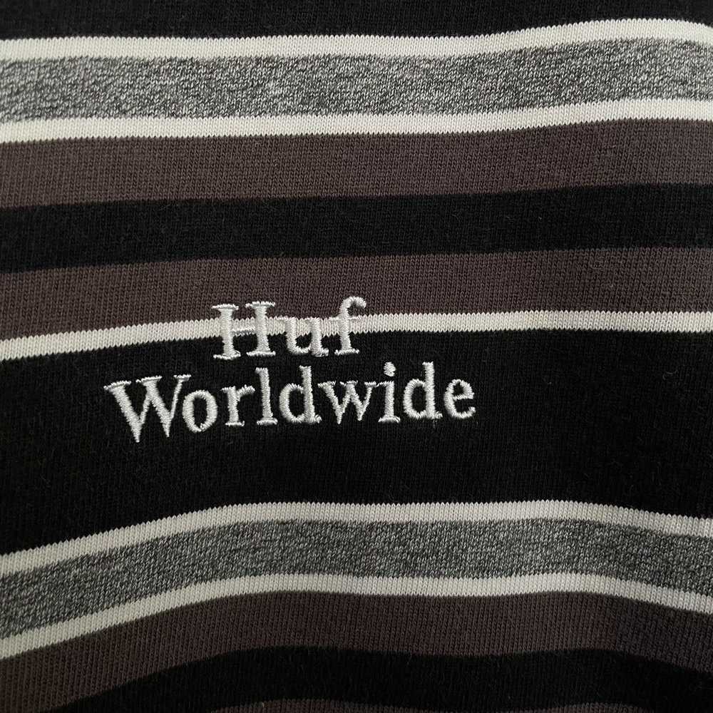 Huf × Skategang × Streetwear HUF Worldwide Stripe… - image 2