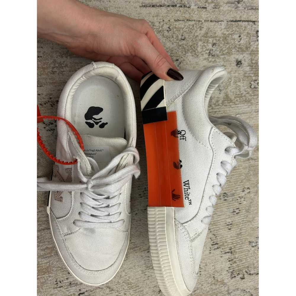 Off-White Vulcalized cloth trainers - image 2