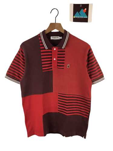 Bape Bape Patchwork Polo Shirts - image 1