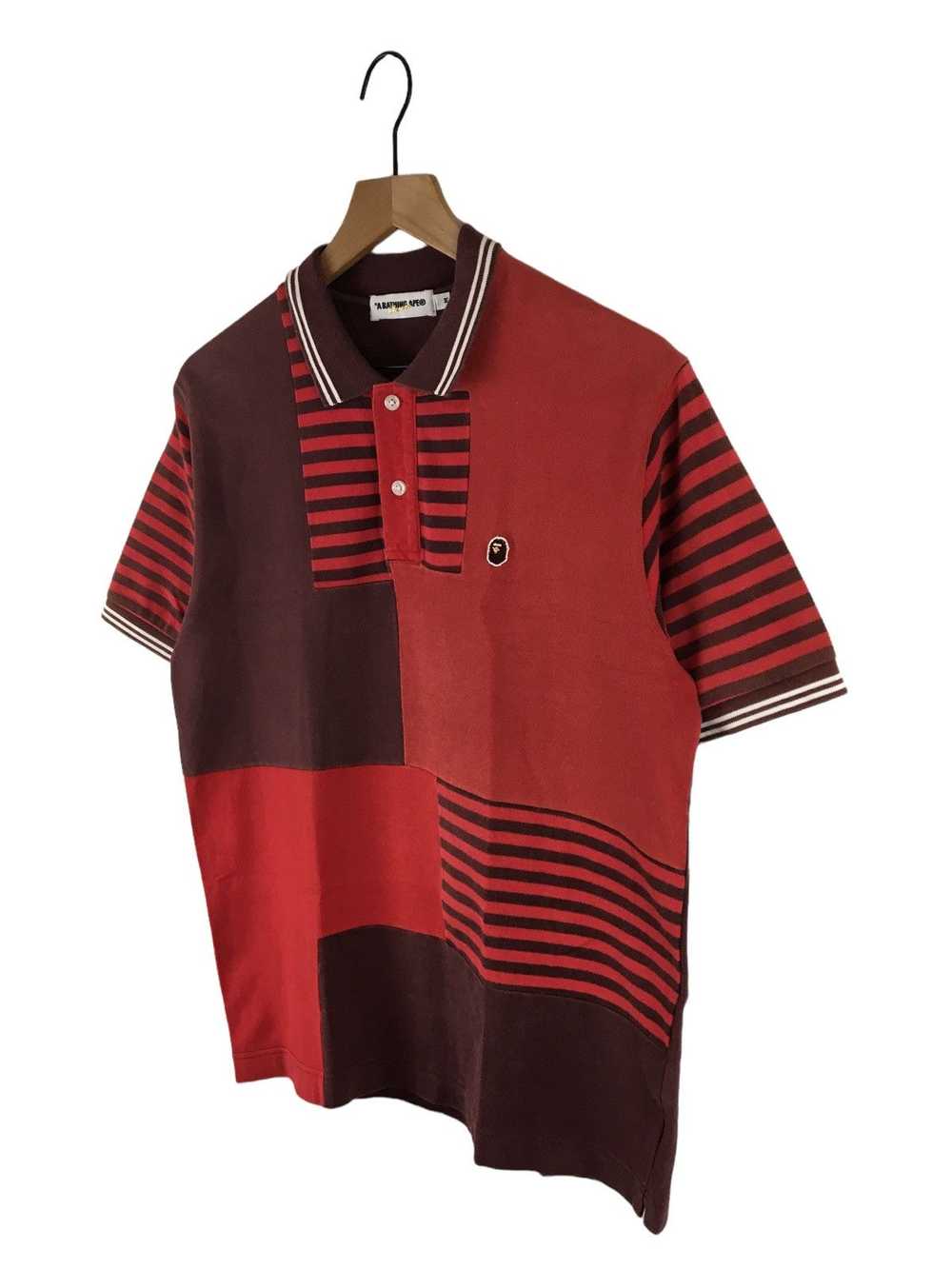 Bape Bape Patchwork Polo Shirts - image 2