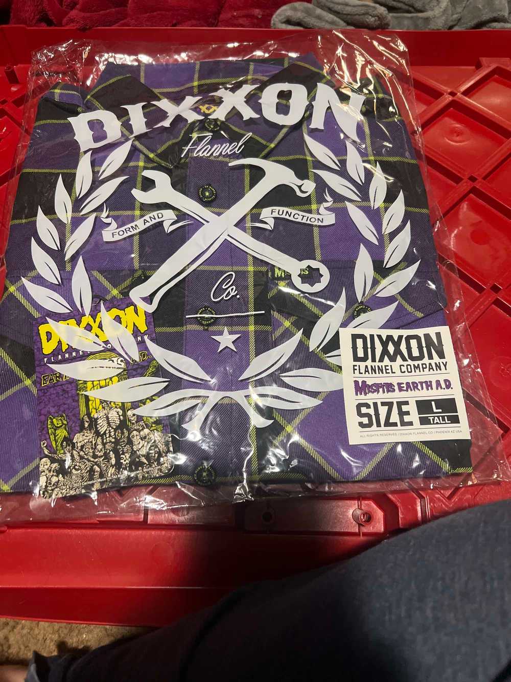 dixxon Misfits Earth AD Flannel - image 3