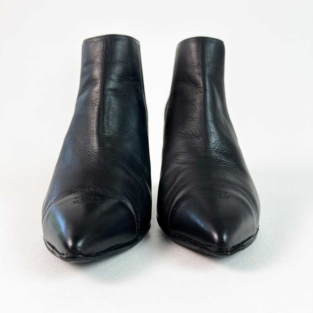 Chanel Leather boots - image 3