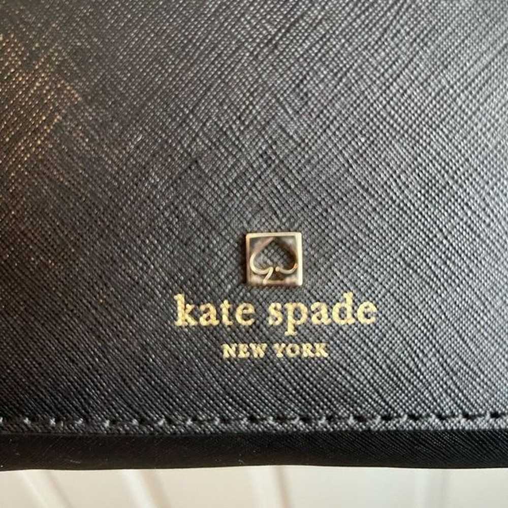 Kate Spade Black Leather Chain Handle Crossbody - image 4