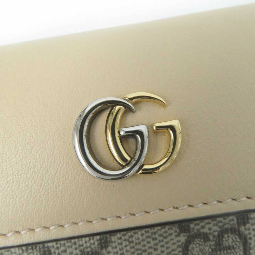 GUCCI Key case Key holder 795649 leather beige Do… - image 8