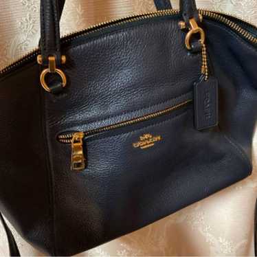 Coach Black Leather Bag