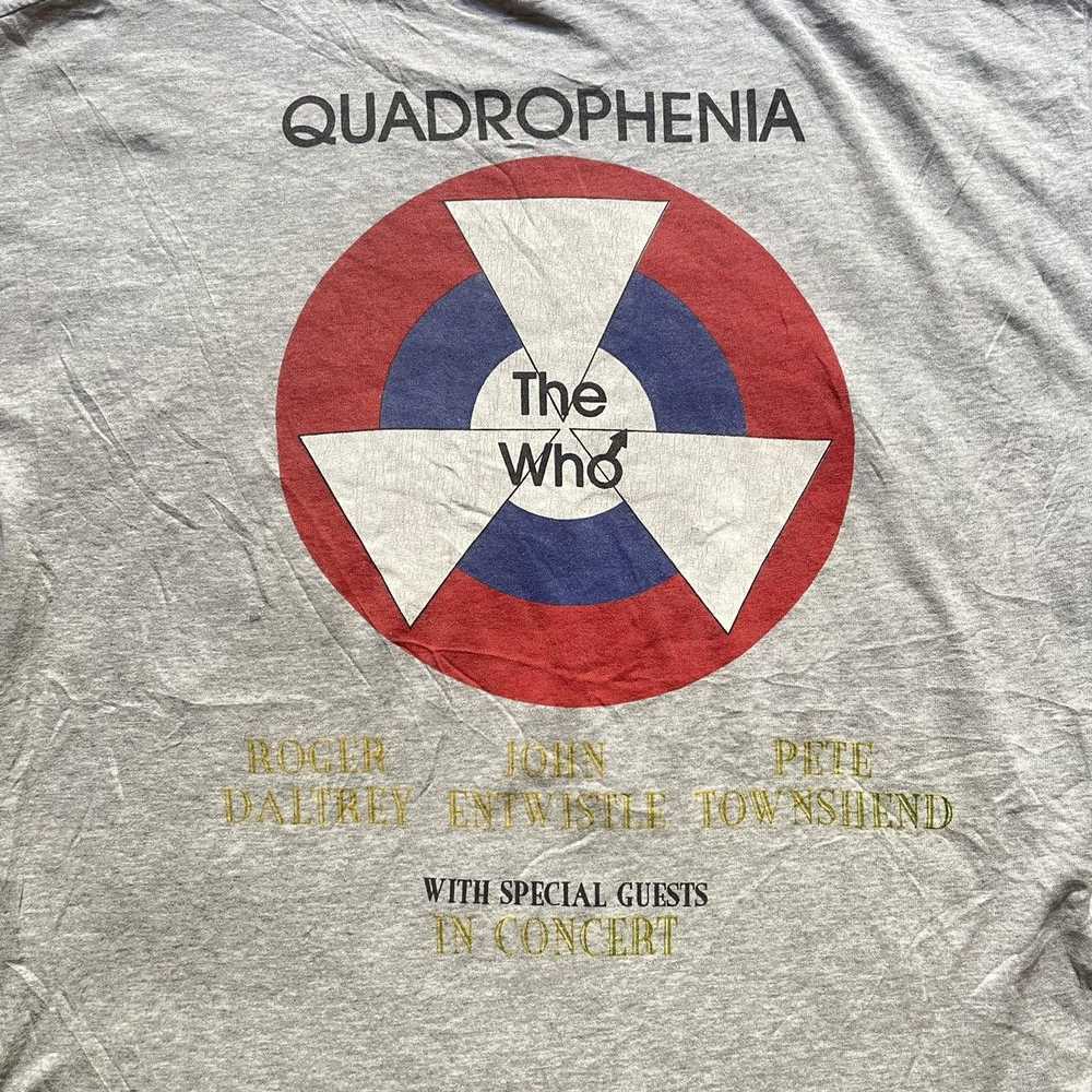 Band Tees - The who 1996 Quadrophenia Concert tee - image 4