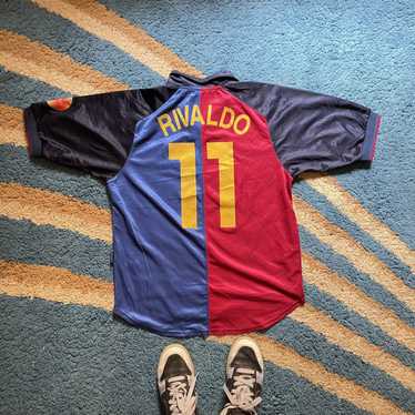 Vintage - Fc.barcelona 1999 - RIVALDO jersey - image 1