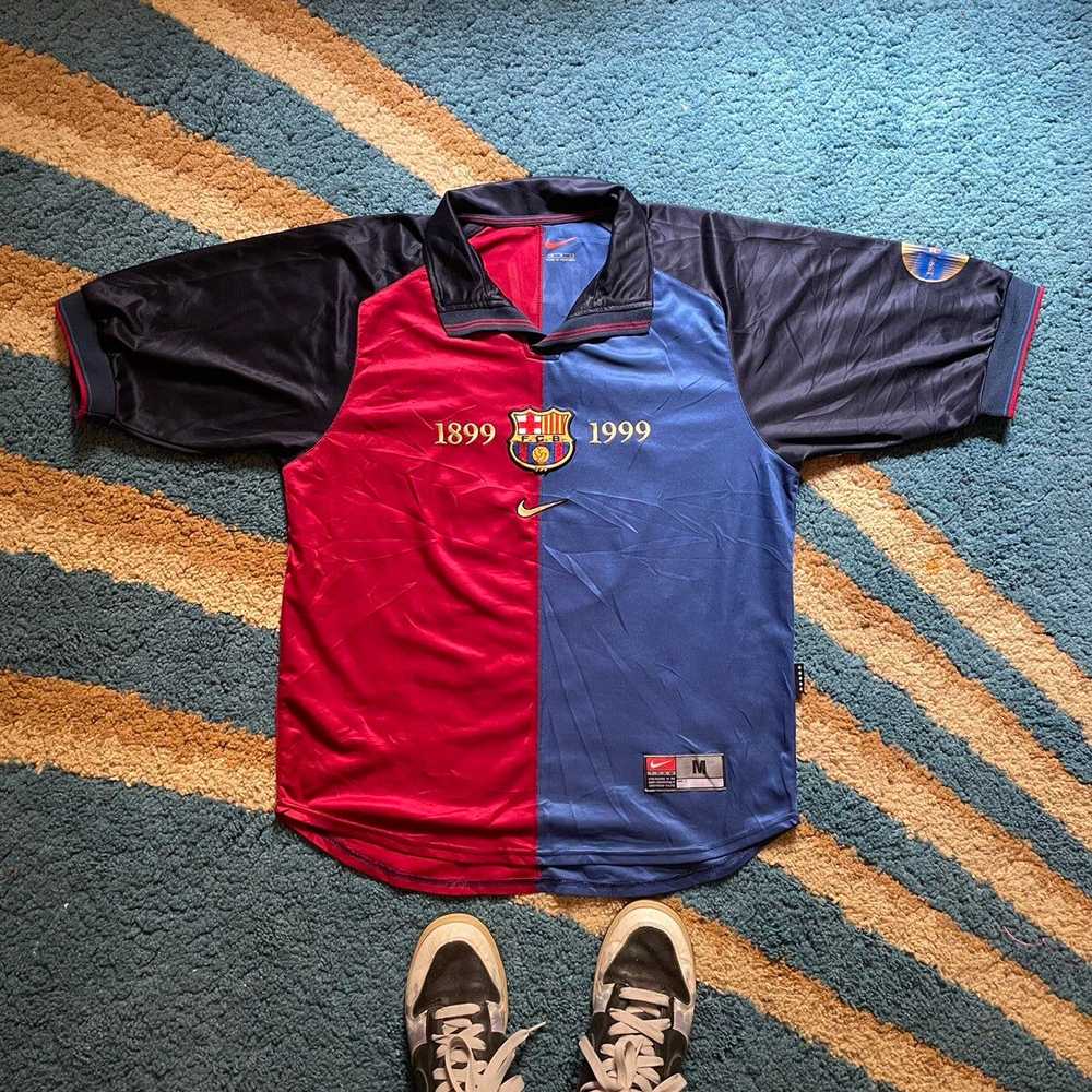 Vintage - Fc.barcelona 1999 - RIVALDO jersey - image 2