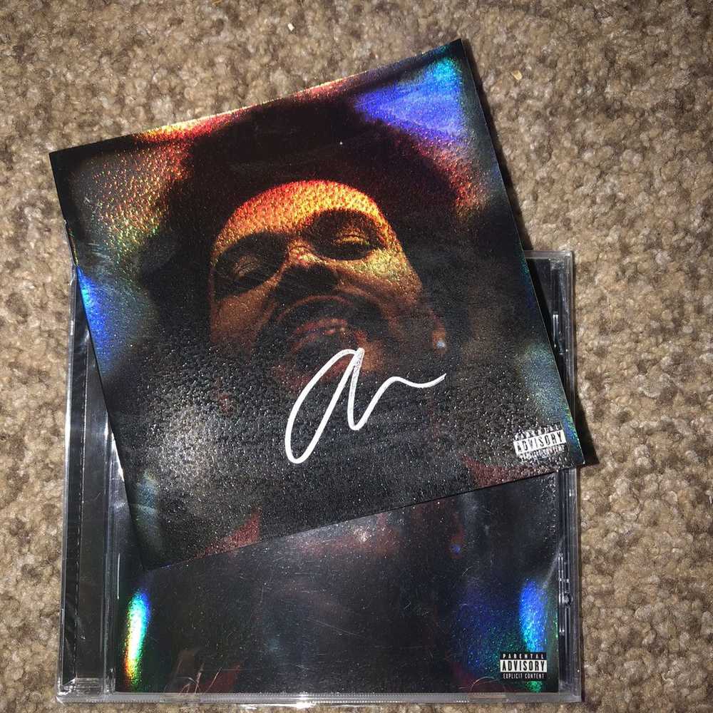 The Weeknd × XO The Weeknd Signed After Hours CD … - image 1